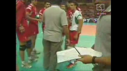 Matey Kaziyski Spike 2 Brasil 0 - Bulgaria 3
