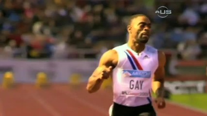Tyson Gay vs. Asafa Powell 100m - 9.79 [stockholm]