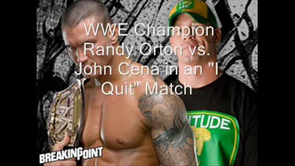 Wwe Breaking Point 2009
