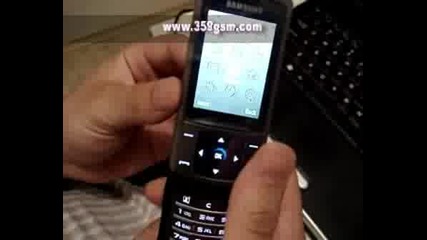 Samsung U900 Soul Видео Ревю
