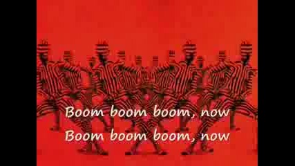 Boom Boom Pow - Black Eyed Peas (lyrics)