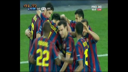 Барселона 4:1 Арсенал - 4 гола на Лионел Меси 