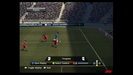 Pro Evolution Soccer - Невероятно изпълнение на Nicolas Anelka (8/10)
