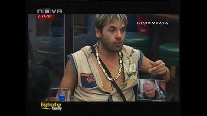 Big Brother F - Разправиите На Елеонора, Давид И Николай (2част) 05.04.10