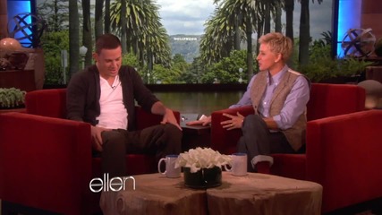Channing Tatum Gets Personal with Ellen
