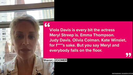 Sharon Stone praised for saying Meryl Streep is not the most talented actress