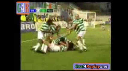 Dynamo Moscow - Celtic 0 - 2 Gol na Georgios Samaras