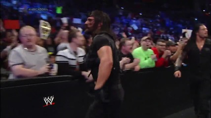 The Usos vs. Seth Rollins & Roman Reigns- Smackdown, Jan. 3, 2014