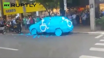 Driver Taught a Lesson for Parking in Handicapped Spot