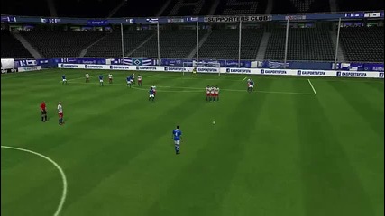 Гол на Dani Alves от Free-kick- Fifa 14