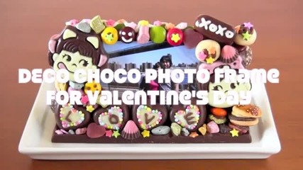 Deco Choco Photo Frame for Valentine's Day!