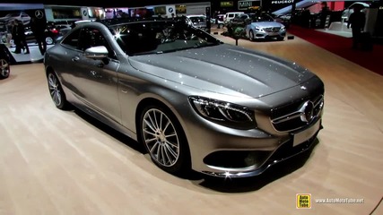 2015 Mercedes-benz S-class Coupe S500 4matic - Exterior,interior Walkaround - 2014 Geneva Motor Show