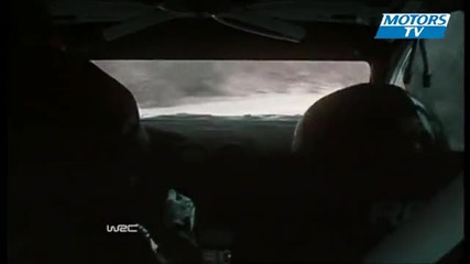 Wrc Mexique Crash Wilson et Block 2010 