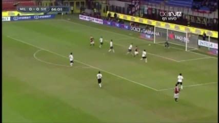 Ac Milan vs Siena 2-1