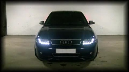 Audi A4 B5 - Led_xenon kit demonstration