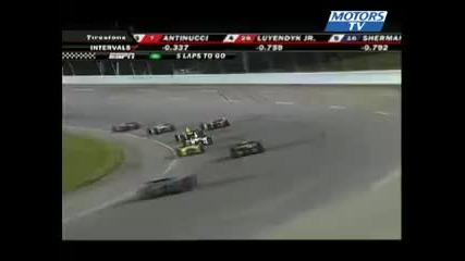 Accident Indy lights 2008 Kentucky Speedway 
