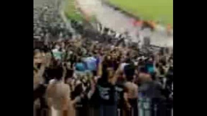 Paok - larissa Play off (paok Fans Sing !!! )