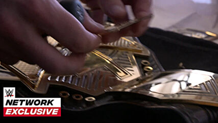 Keith Lee’s side plates are installed on the NXT Title: WWE Network Exclusive, July 15, 2020