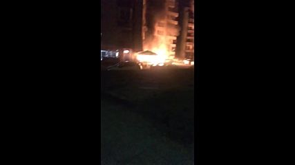 Голям пожар избухна в Бургас