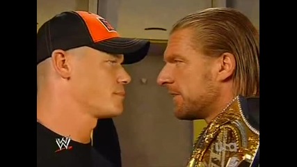 Wwe Raw - John Cena & Triple H - Backstage