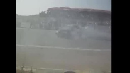 Mitsubishi Lancer Evo Drifts & Donuts in Madaba - Part 3