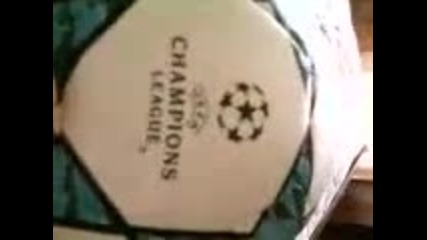 unboxing adidas champions league ball