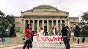 Columbia University Student Carries Mattress On Campus In Protest