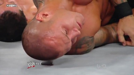 Randy Orton Super Rko on Evan Bourne in Hd