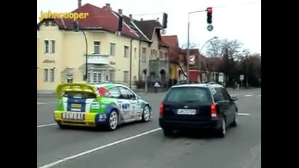 Не се Закачай с Focus Wrc на Светофара 