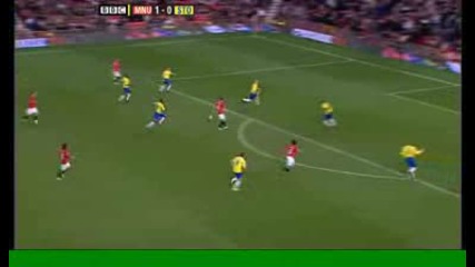 Carrick 2:0 - Manchester United vs Stoke City
