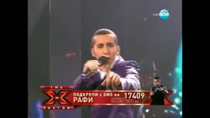Rafi Bohosian - The X factor Bulgaria 2011 - Live Show 25.10.2011 - Cee Lo Green
