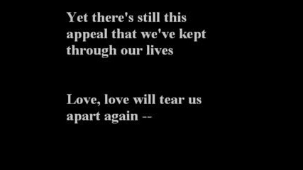 The Cure - Love Will Tear Us Apart
