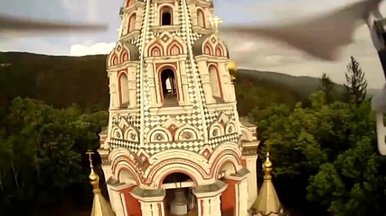 Шипченски монастир Свето Рождество Христово сниман от високо