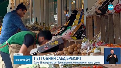 5 години след Brexit: Само 11% от британците определят излизането от ЕС като успех
