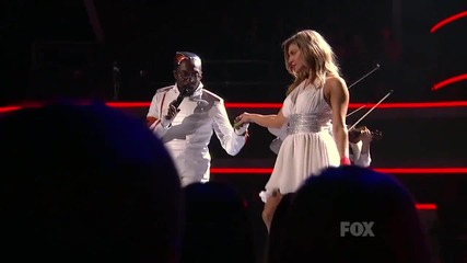 Hd Black eyed peas - Just cant get enough (american Idol)