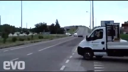 Evo - Pagani Zonda R on the road 