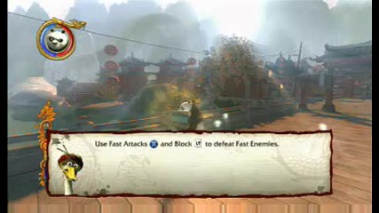 Kung Fu Panda Bridge Fight