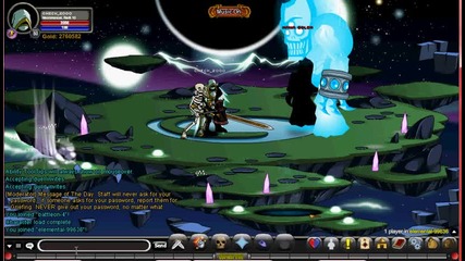 mana golem - battle