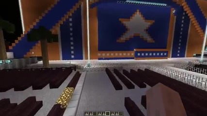 Wwe Summerslam arena tour through Minecraft #1