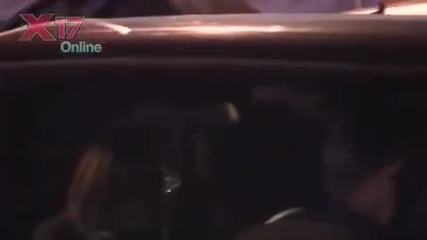 Miley Cyrus - Leaving Jimmy Kimmel Live [15th February]