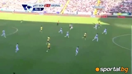 Уест Бромич - Арсенал 2 - 2