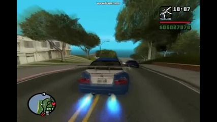 Grand Theft Auto San Andreas # 7 Bmw M3 Gtr Skyline