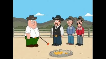 Family Guy - Peter Branding A Cow