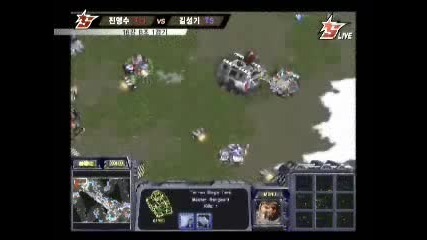 Starcraft - Hwaisn vs Darkelf - Terran vs Terran Part 2