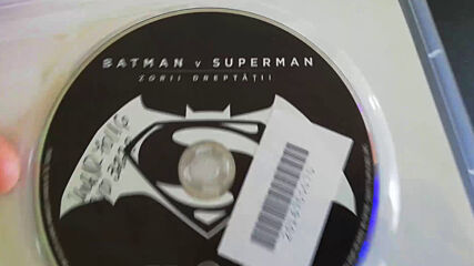 Българското Dvd издание на Батман срещу Супермен: Зората на справедливостта (2016)