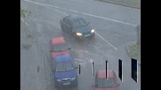 Проливен дъжд и градушка в София