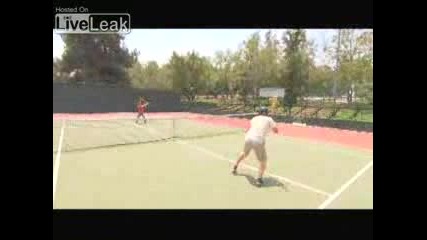 Игра На Тенис С Бухалки