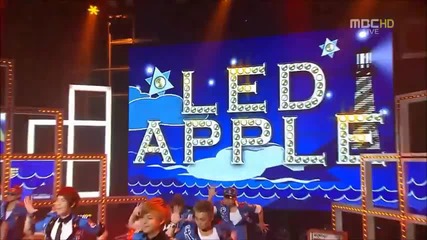 Led Apple - Run to you @ Music Core (11.08.2012)