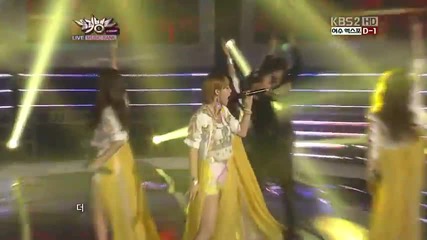 4minute - Volume Up @ Music Bank (11.05.2012)