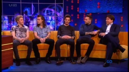 One Direction at Jonathan Ross show 21.11.2015